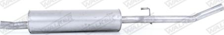 Walker 23656 - Середній глушник вихлопних газів autocars.com.ua