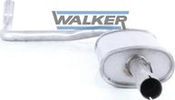 Walker 23663 - Середній глушник вихлопних газів autocars.com.ua