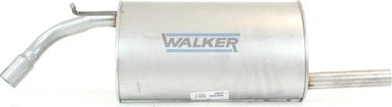 Walker 23664 - Глушник вихлопних газів кінцевий autocars.com.ua