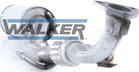 Walker 23685 - Середній глушник вихлопних газів autocars.com.ua