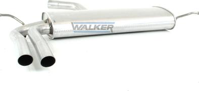 Walker 23701 - Глушник вихлопних газів кінцевий autocars.com.ua