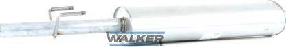 Walker 23811 - Средний глушитель выхлопных газов avtokuzovplus.com.ua