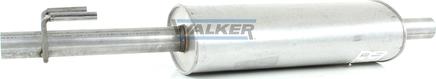 Walker 23816 - Середній глушник вихлопних газів autocars.com.ua
