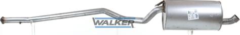 Walker 24068 - Глушник вихлопних газів кінцевий autocars.com.ua