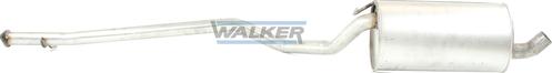 Walker 24075 - Глушник вихлопних газів кінцевий autocars.com.ua