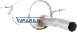 Walker 24195 - Глушитель выхлопных газов, конечный avtokuzovplus.com.ua