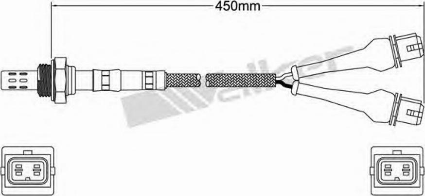 Walker 250-24185 - Лямбда-зонд autocars.com.ua