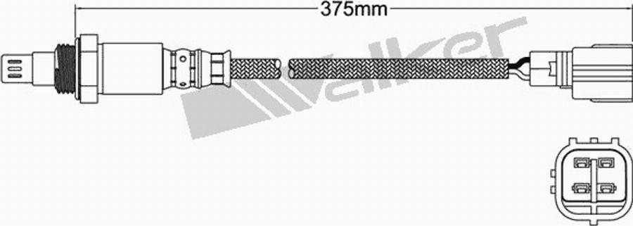 Walker 250-54059 - Лямбда-зонд, датчик кислорода autodnr.net