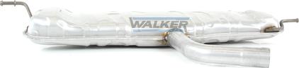 Walker 25063 - Глушник вихлопних газів кінцевий autocars.com.ua