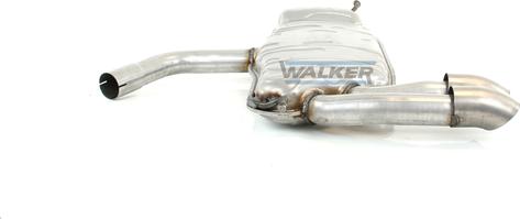 Walker 25066 - Глушник вихлопних газів кінцевий autocars.com.ua