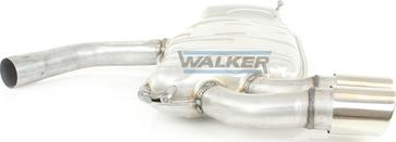 Walker 25092 - Глушитель выхлопных газов, конечный avtokuzovplus.com.ua