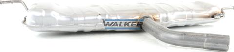 Walker 25125 - Глушник вихлопних газів кінцевий autocars.com.ua