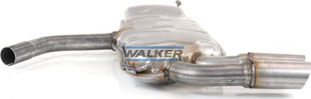 Walker 25128 - Глушник вихлопних газів кінцевий autocars.com.ua