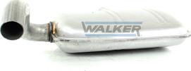 Walker 25261 - Середній глушник вихлопних газів autocars.com.ua