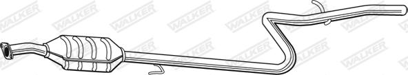 Walker 28015 - Каталізатор autocars.com.ua