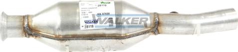 Walker 28119 - Каталізатор autocars.com.ua