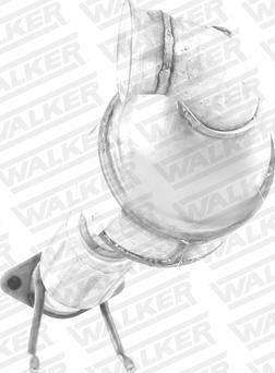 Walker 28468 - Каталізатор autocars.com.ua