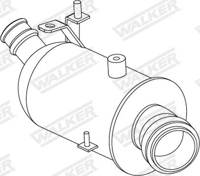 Walker 28890 - Каталізатор autocars.com.ua