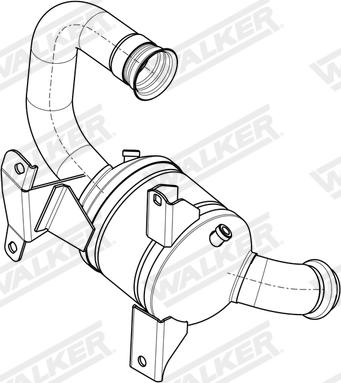 Walker 28925 - Катализатор avtokuzovplus.com.ua