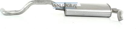 Walker 70583 - Глушник вихлопних газів кінцевий autocars.com.ua