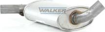Walker 70604 - Середній глушник вихлопних газів autocars.com.ua