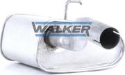 Walker 71001 - Глушник вихлопних газів кінцевий autocars.com.ua