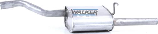 Walker 71001 - Глушник вихлопних газів кінцевий autocars.com.ua