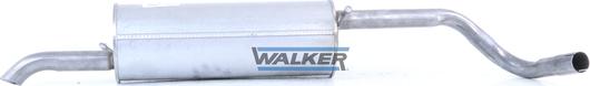 Walker 71102 - Глушник вихлопних газів кінцевий autocars.com.ua