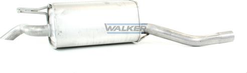 Walker 71162 - Глушник вихлопних газів кінцевий autocars.com.ua