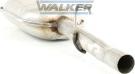 Walker 71163 - Середній глушник вихлопних газів autocars.com.ua