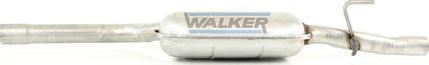 Walker 71163 - Середній глушник вихлопних газів autocars.com.ua