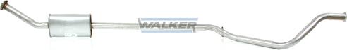 Walker 71212 - Средний глушитель выхлопных газов avtokuzovplus.com.ua