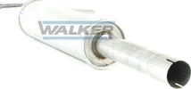 Walker 71333 - Середній глушник вихлопних газів autocars.com.ua