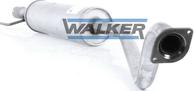 Walker 72352 - Середній глушник вихлопних газів autocars.com.ua