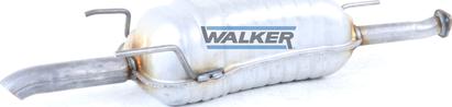 Walker 72356 - Глушник вихлопних газів кінцевий autocars.com.ua