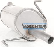 Walker 72363 - Глушник вихлопних газів кінцевий autocars.com.ua