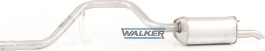 Walker 72387 - Глушник вихлопних газів кінцевий autocars.com.ua