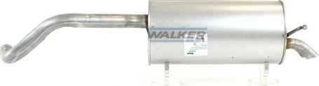 Walker 72539 - Глушитель выхлопных газов, конечный autodnr.net