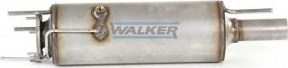 Walker 73023 - Сажевый / частичный фильтр, система выхлопа ОГ avtokuzovplus.com.ua