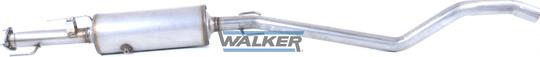 Walker 73029 - Сажі / частковий фільтр, система вихлопу ОГ autocars.com.ua