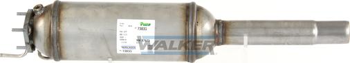 Walker 73033 - Сажевый / частичный фильтр, система выхлопа ОГ autodnr.net