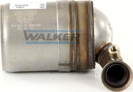 Walker 73051 - сажі / частковий фільтр, система вихлопу ОГ autocars.com.ua