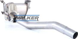 Walker 73053 - Сажі / частковий фільтр, система вихлопу ОГ autocars.com.ua