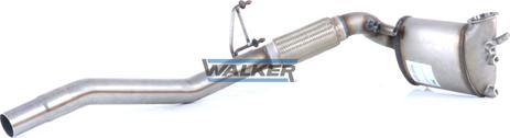 Walker 73053 - Сажевый / частичный фильтр, система выхлопа ОГ avtokuzovplus.com.ua