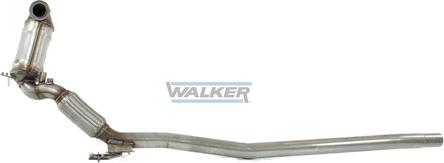 Walker 73054 - Сажевый / частичный фильтр, система выхлопа ОГ avtokuzovplus.com.ua