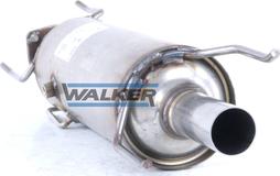Walker 73071 - Сажевый / частичный фильтр, система выхлопа ОГ avtokuzovplus.com.ua