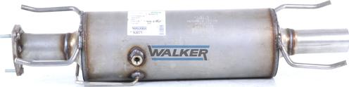 Walker 93071 - Сажевый / частичный фильтр, система выхлопа ОГ avtokuzovplus.com.ua