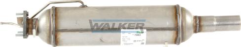 Walker 73083 - Сажевый / частичный фильтр, система выхлопа ОГ avtokuzovplus.com.ua