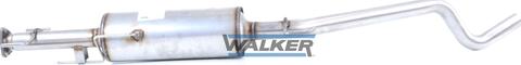 Walker 73178 - Сажі / частковий фільтр, система вихлопу ОГ autocars.com.ua