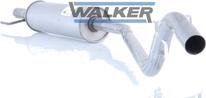 Walker 73350 - Сажі / частковий фільтр, система вихлопу ОГ autocars.com.ua